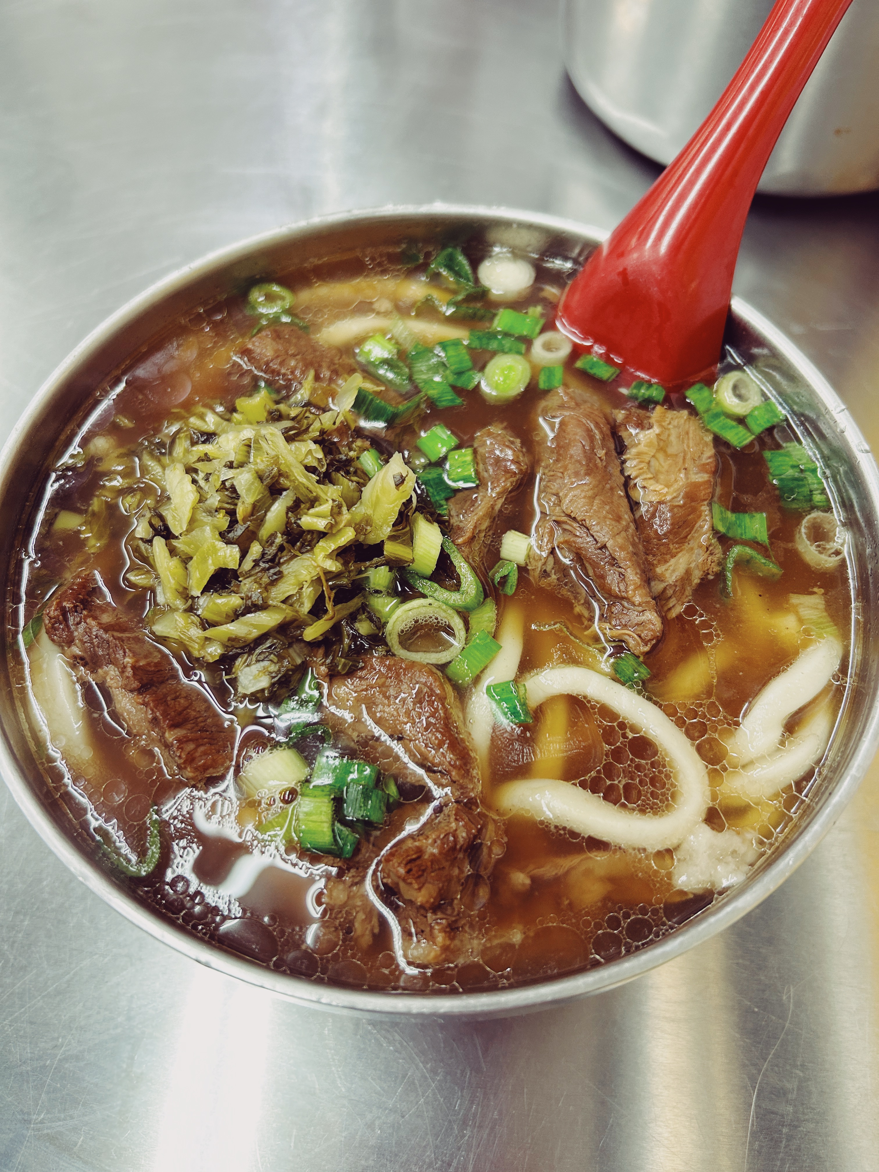 台北的牛肉面